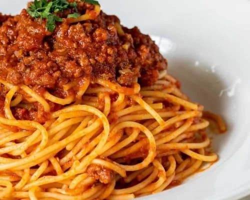 Spaghetti bolognese